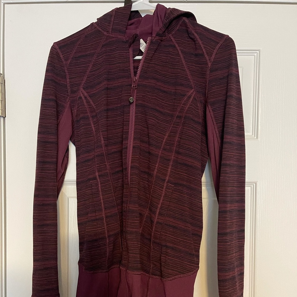 Like New 3/4 Length Hooded Lululemon Jacket